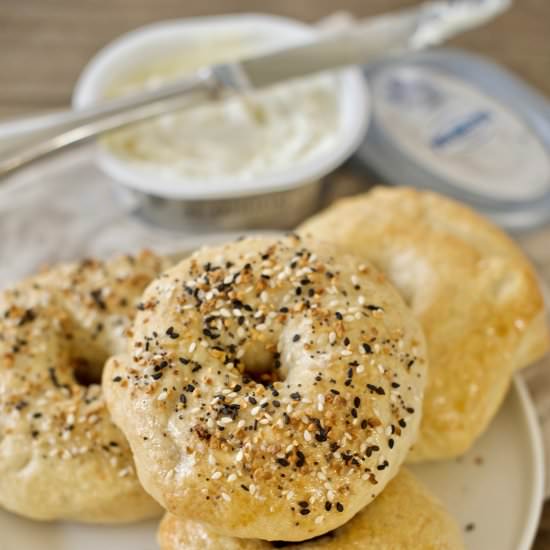 Homemade Everything Bagels - Recipe photo by SouthernParm