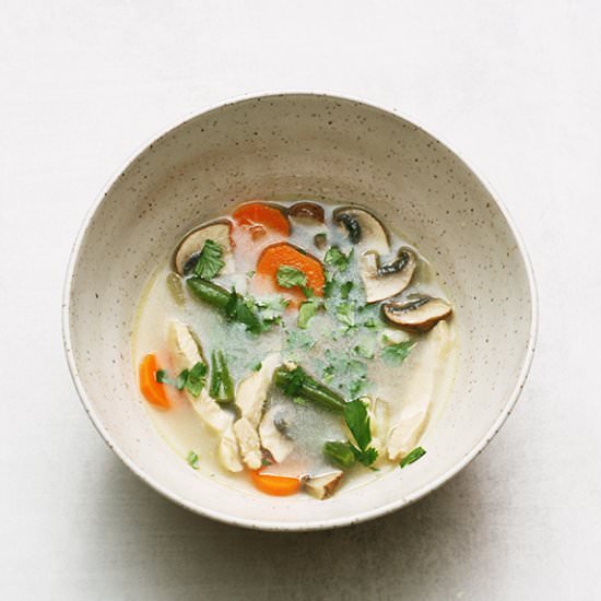 Tom Kha Gai - Recipe photo by Mea from Meats and Sweets