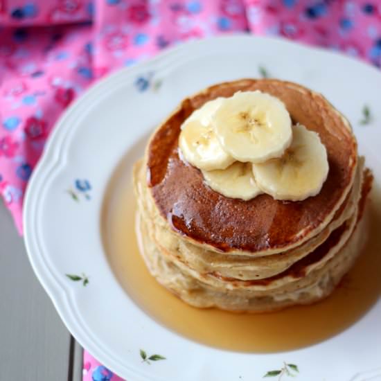 Wheat Germ Pancakes - Recipe photo by mykitchentrials