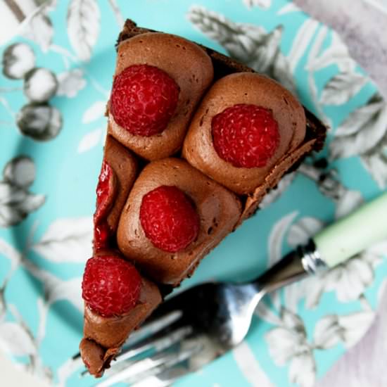 Raspberry Chocolate Cake - Recipe photo by myfriendsbakery