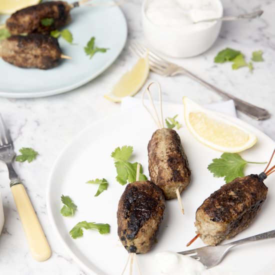 Middle Eastern Lamb Kofta - Recipe photo by ThermoKitchen