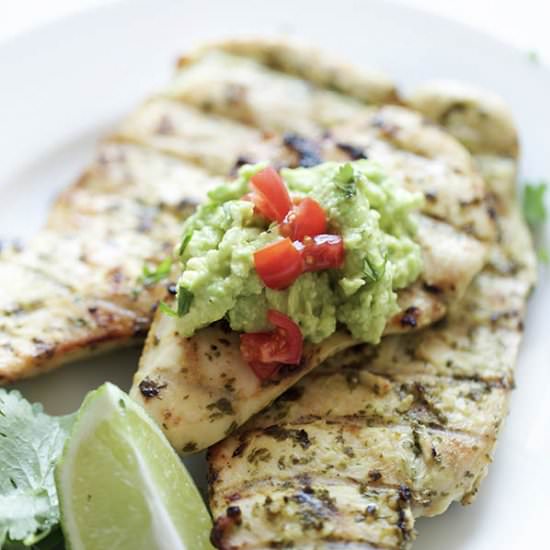 Grilled Cilantro Lime Chicken - Recipe photo by prettylittleapron