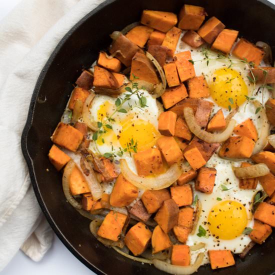 Four Ingredient Hash - Recipe photo by betweenthepine
