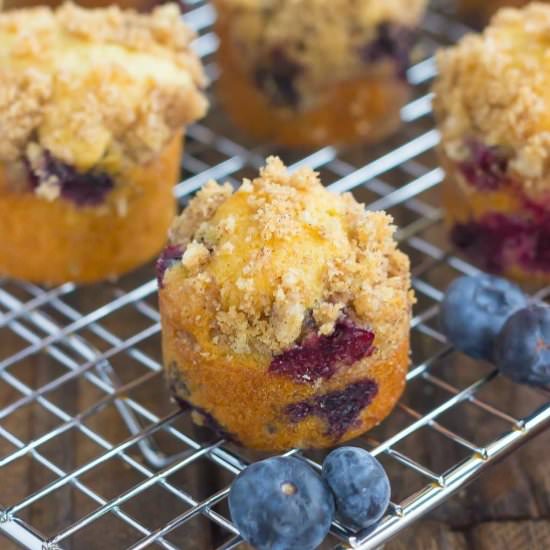 Blueberry Coffee Cake Bites - Recipe photo by pumpkinnspice