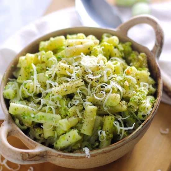 Green Mac 'N' Cheese - Recipe photo by addsomeveg