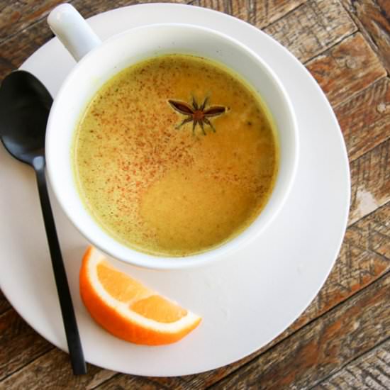 Golden Milk Turmeric Latte - Recipe photo by Something New For Dinner