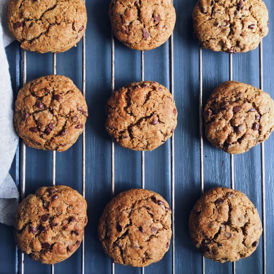 Gluten-free chocolate chip cookies - Recipe photo by clemfoodie