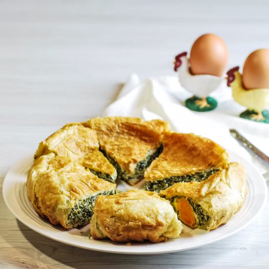 Vegetarian Easter Pie - Recipe photo by Recipes from Italy