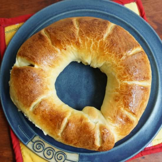 Colombian Sweet Bread with Guava - Recipe photo by jennyisbaking.com