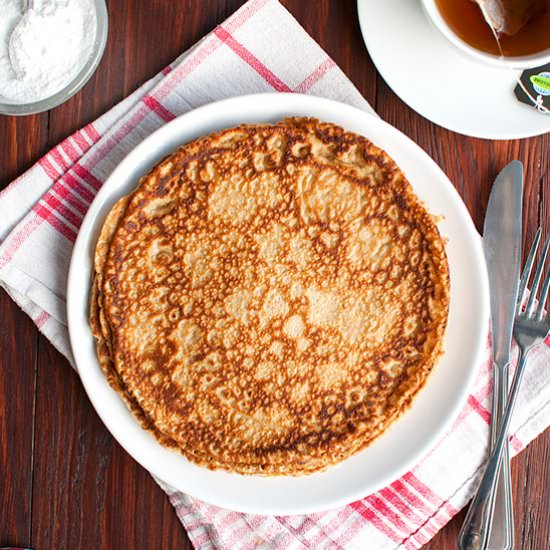 Whole-Wheat Oat Pancakes - Recipe photo by thetoughcookie