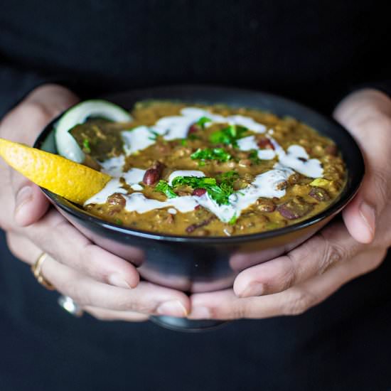 Restaurant Style Dal Makhani - Recipe photo by Anu@MyGingerGarlicKitchen