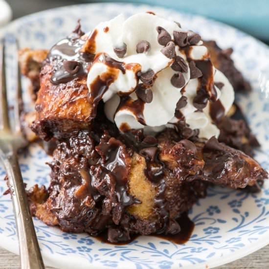 Chocolate French Toast Casserole - Recipe photo by crazyforcrust