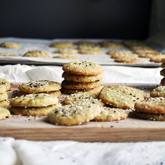 Homemade Cheese Crackers - Recipe photo by BatterandDough