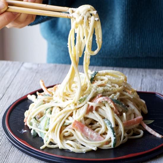 Shanghainese Sesame Noodles - Recipe photo by unconventionalcooks