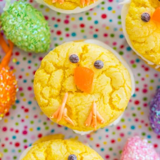 Easter Chick Cookies - Recipe photo by thegoldlininggirl