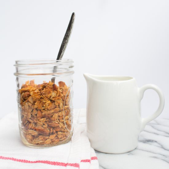 Homemade Granola - Recipe photo by betweenthepine