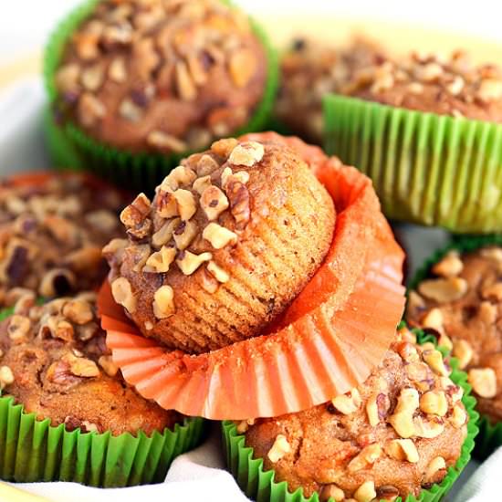 Gluten Free Carrot Cake Muffins - Recipe photo by TheSugarSandBox