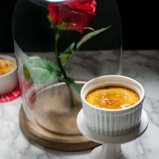 Enchanted Rose Creme Brulee - Recipe photo by GeeksWhoEat
