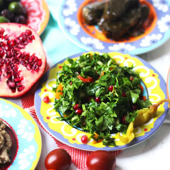 Tabbouleh - Recipe photo by SupperintheSuburbsN14