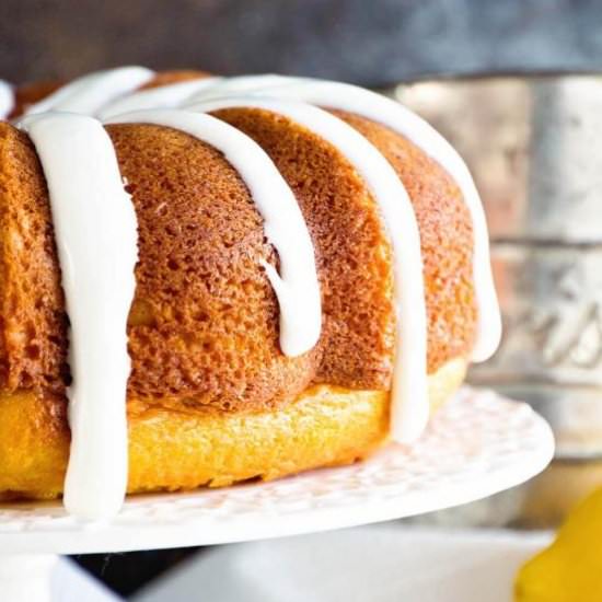 Lemon Bundt Cake with Lemon Frosting - Recipe photo by julieseatsandtreats