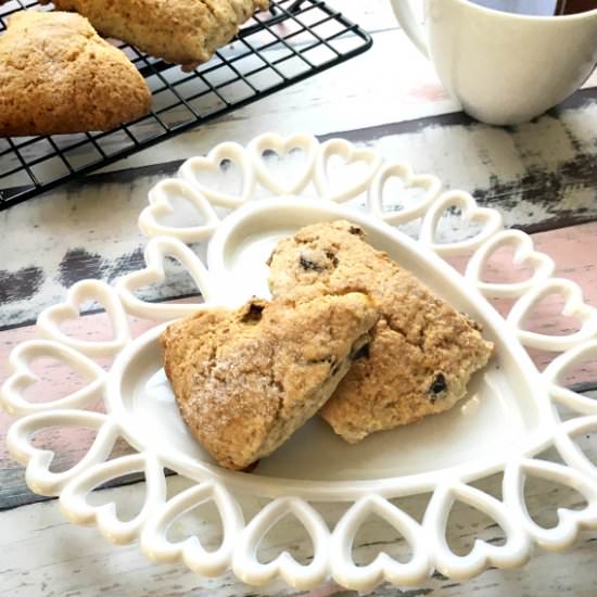 Cardamom Date Scones - Recipe photo by thepintertestkitchen