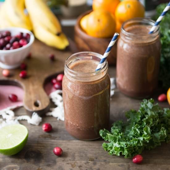 Cranberry Kale Cooler - Recipe photo by Simple Green Smoothies