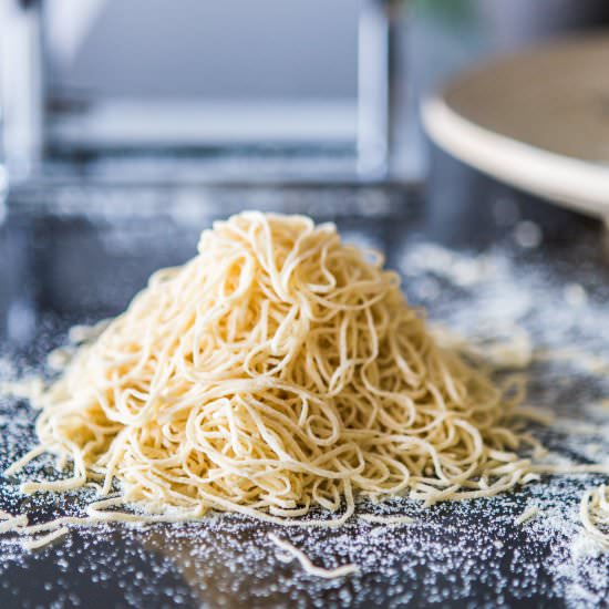 Homemade Pasta Pesto - Recipe photo by 100 Decors