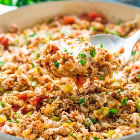 Deconstructed Stuffed Pepper Casserole - Recipe photo by jocooks