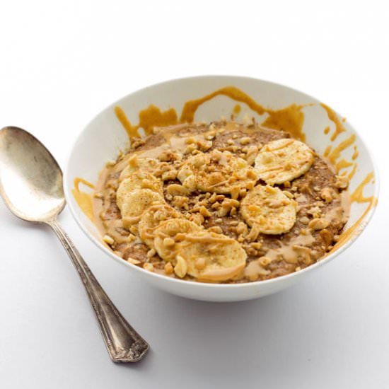 Peanut Butter Porridge - Recipe photo by onecleverchef