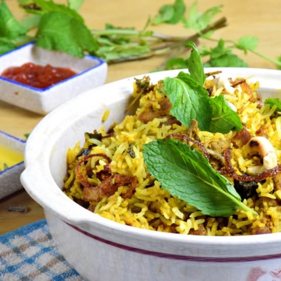 Chicken Briyani Rice - Recipe photo by Taste of Asian Food