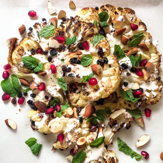 Roasted Cauliflower Salad - Recipe photo by shift nutrition