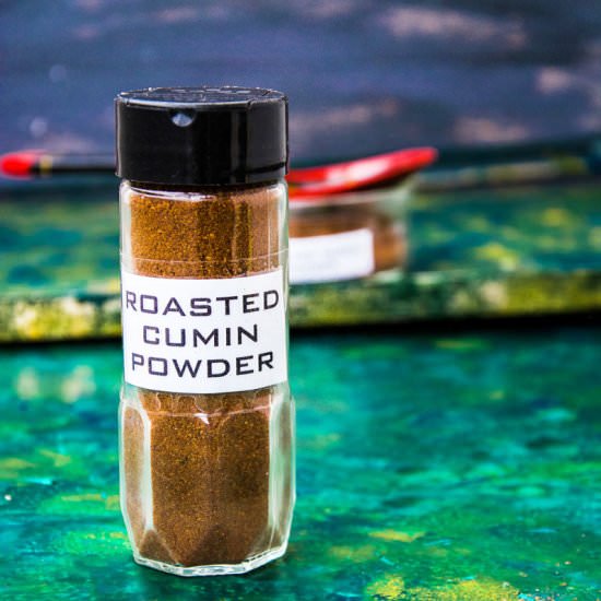 How To Make Roasted Cumin Powder - Recipe photo by Anu@MyGingerGarlicKitchen