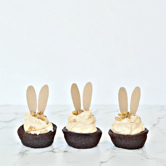 Chocolate salted caramel cupcakes - Recipe photo by your DIY Family