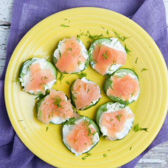 Smoked Salmon Appetizer Bites - Recipe photo by tabithatalksfood