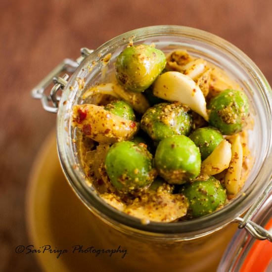 Mango Pickle - Recipe photo by MyCookingCanvas