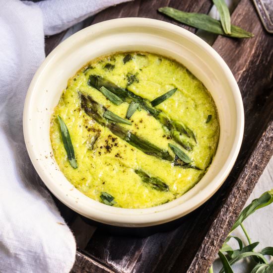 Asparagus Flan - Recipe photo by viktoriastable