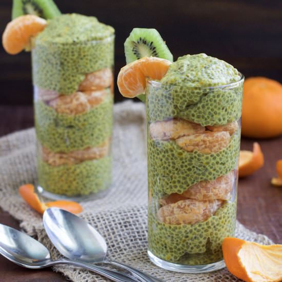 Turmeric Chia Seed Pudding - Recipe photo by Stacey Homemaker