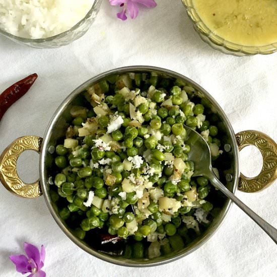 Green Peas Stir Fry - Recipe photo by CurryandVanilla