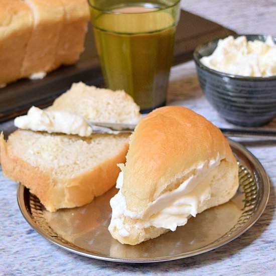 Bun Maska - Recipe photo by Savory Bites