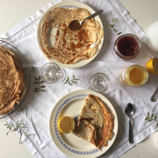 French Crêpes - Recipe photo by sistersjunction