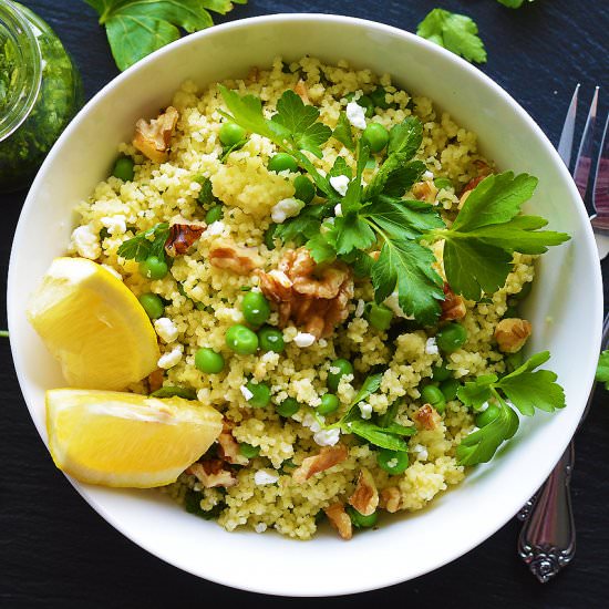 Couscous Salad - Recipe photo by TheVegLife