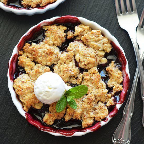 Cherry Cobbler - Recipe photo by TheVegLife