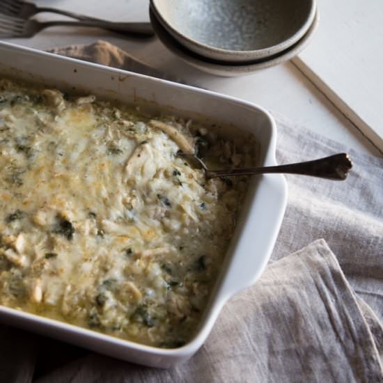 Riced Cauliflower Casserole - Recipe photo by FakeFoodFree