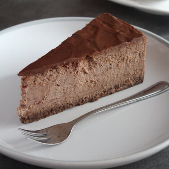 Creamy Choc& Strawberry Cheesecake - Recipe photo by kubeleksmakowy