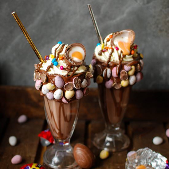 Creme Egg Milkshake - Recipe photo by Katiecakes
