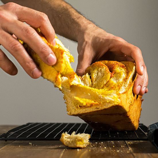 White Chocolate & Goji Berry Babka - Recipe photo by thehungrybites.com