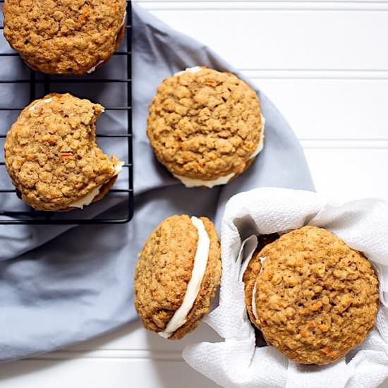 Carrot Oatmeal Cream Pies - Recipe photo by kjandcompany
