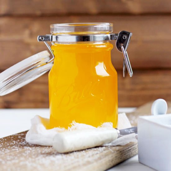How to Make Ghee - Recipe photo by thewoodenskillet