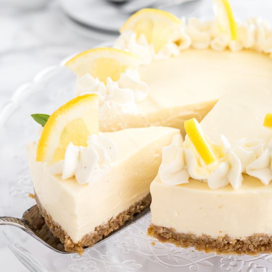 EASY Lemon Cream Pie - Recipe photo by platedcravings