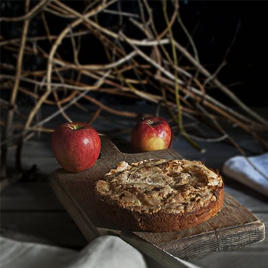 Crispy apple cake - Recipe photo by cookingmesoftly